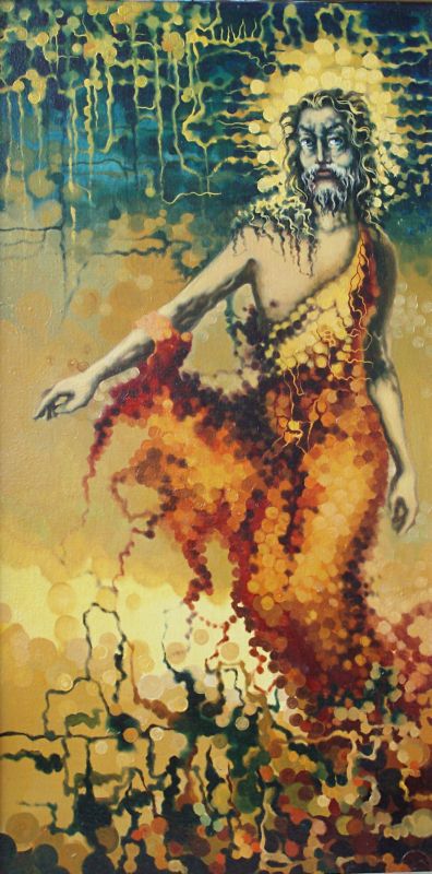 Риши {холст, масло, 1995 год}