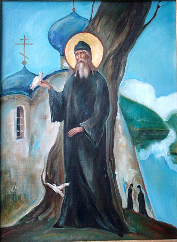Свет Иной {ДВП, холст, масло, 2004 год}