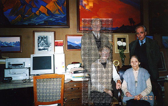 В.Ю.Васильчик и И.М.Богданова, 2001 г.