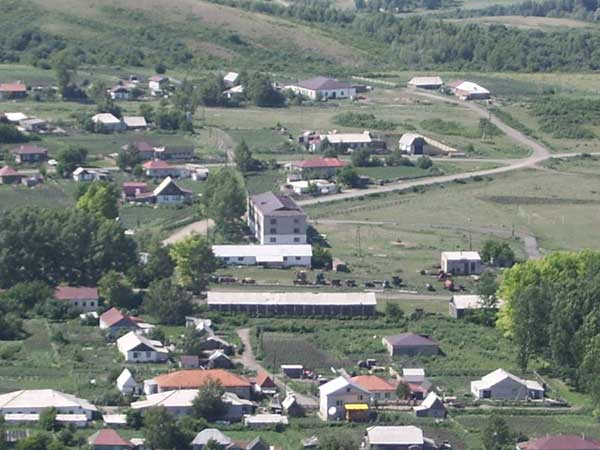 Вид Змеиногорска с горы Караульная.