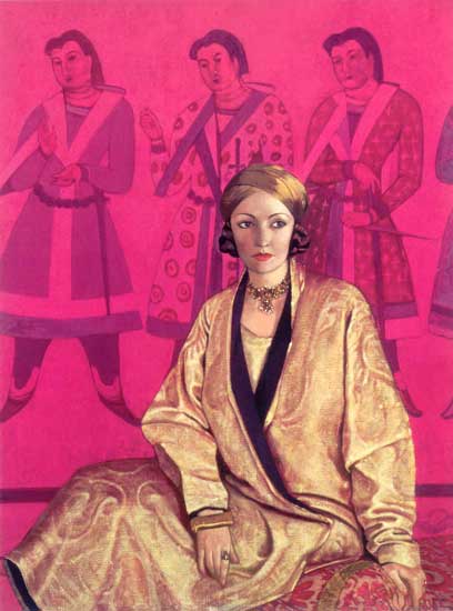 Холст, темпера, гуашь. 135,5 х 105 см.